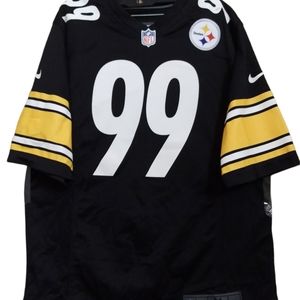 BRETT KEISEL PITTSBURGH WOMENS STEELERS NIKE ELITE JERSEY - BLACK YELLOW SIZE M